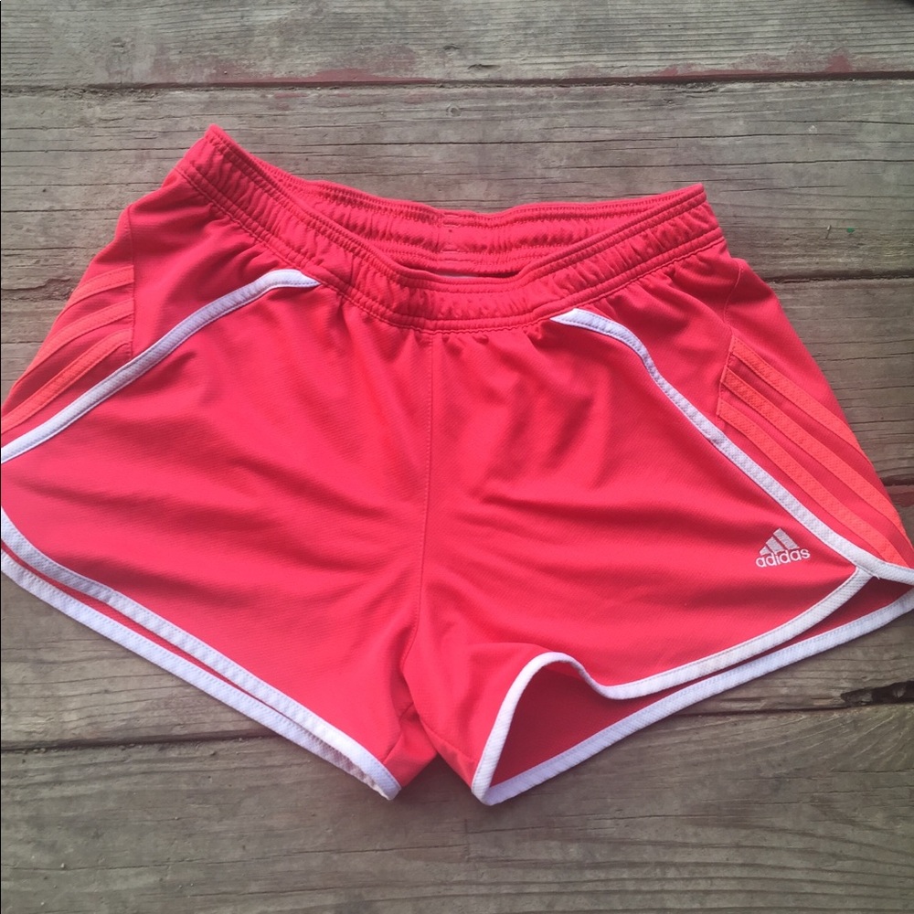 Pink Adidas shorts